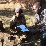 Pastor Richard teaching in Uganda